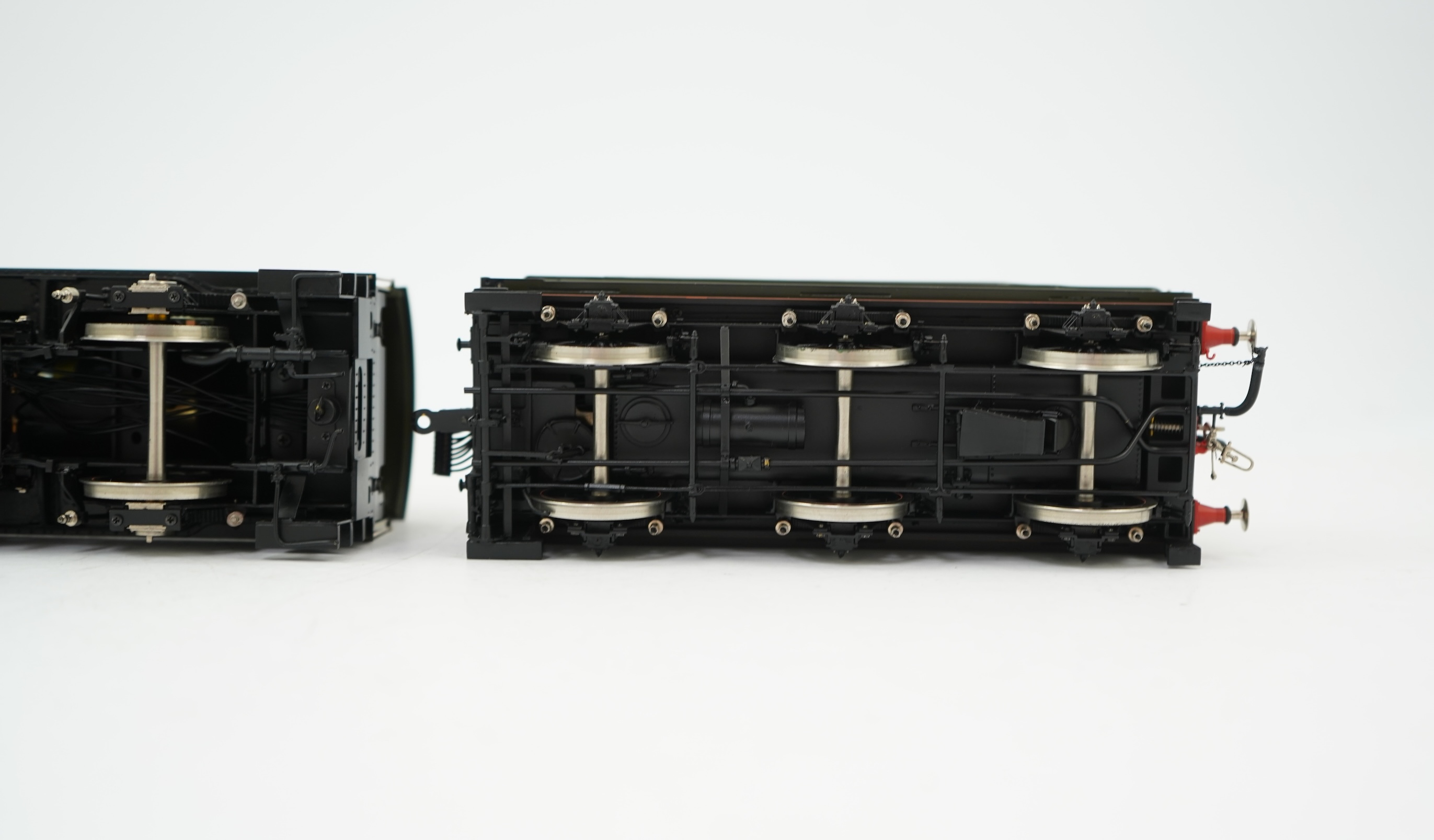 An 0 gauge Masterpiece Models model of GWR Saint Class, Ivanhoe 181, 4-4-2 Atlantic tender locomotive, powered for two rail operation, with original box, accessories, instruction booklet and other paperwork.